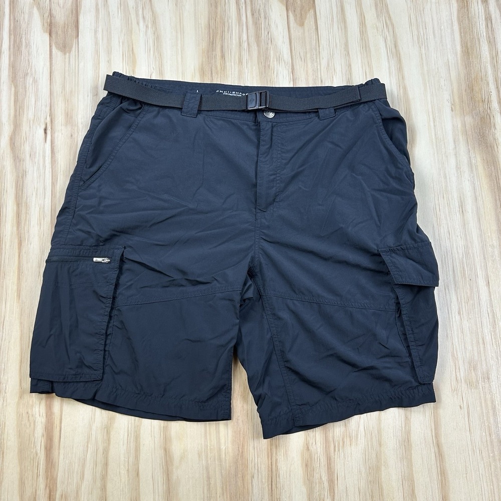 Columbia Men's Omni-Shade Sun Protection Cargo Hiking Shorts 38 10" Regular Fit